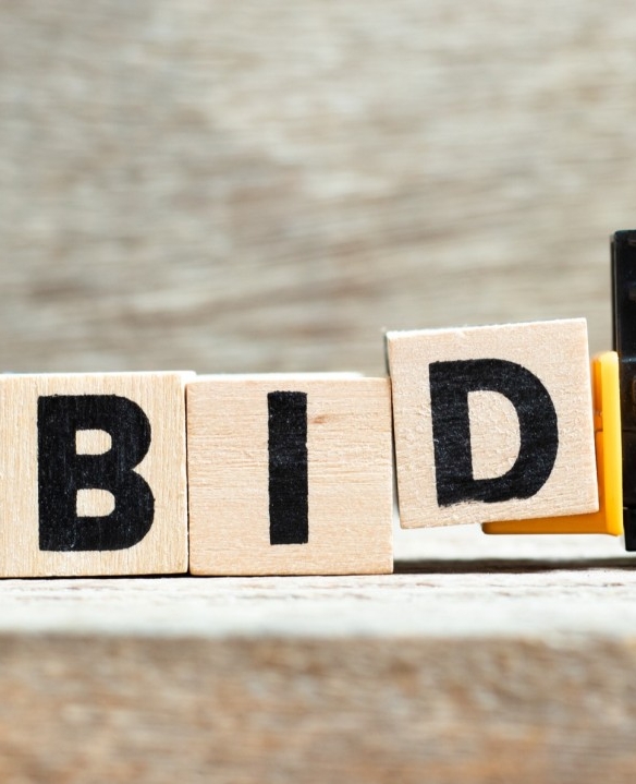 Digger with BID blocks