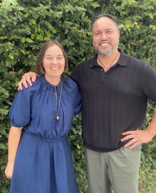 Claire McCarthy and Beaufa Brown