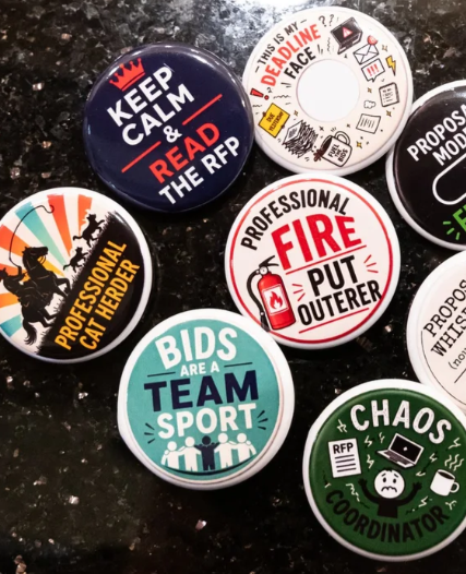 Bidding badges